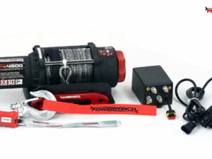 Powerwinch PW4500SR mit Kunststoffseil