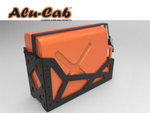 ALU-CAB KANISTERHALTER LINKS/RECHTS SCHWARZ