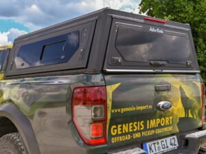 ALU-CAB HARDTOP "CONTOUR" FÜR FORD RANGER 2012-22 DOPPELKABINE MIT FENSTER